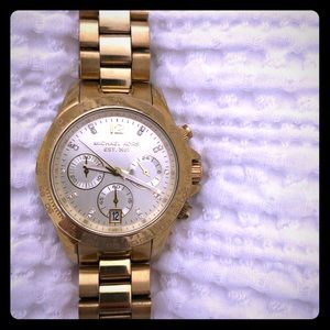 Michael Kora Gold Watch